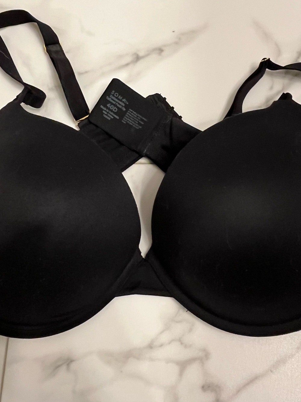 Soma Black Molded T-Shirt Bra